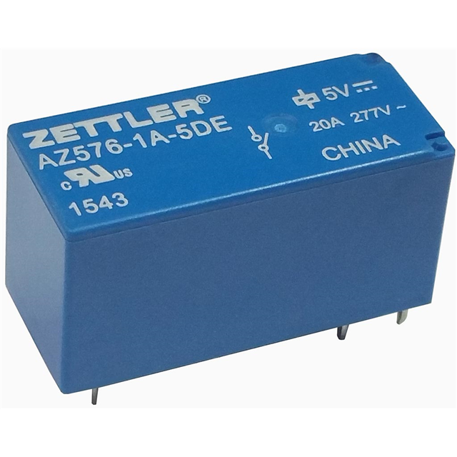 AZ576-1A-24DE American Zettler  Power Relays Over 2 Amps